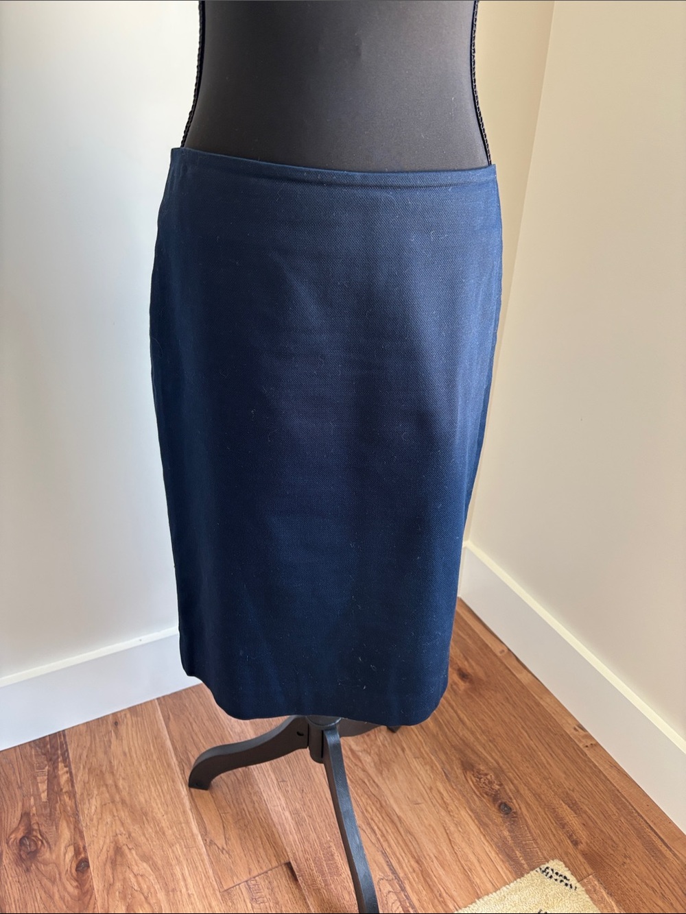 LOFT Dark Navy Pencil Skirt